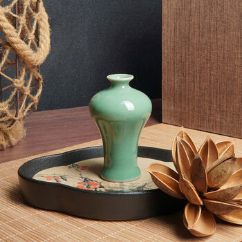 龙泉青瓷梅瓶价格报价行情- 京东