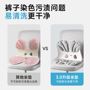 思莱宜腰靠垫护腰靠垫办公室腰托护腰久坐神器人体工学腰垫靠背垫坐姿椅
