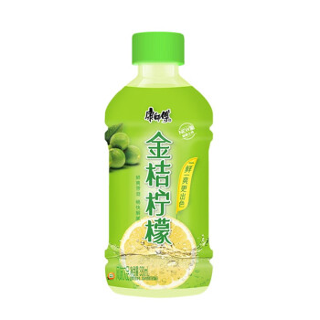 康師傅 飲料 多規格 多口味 330ml/瓶 夏季飲品飲料 金桔檸檬330ml 12