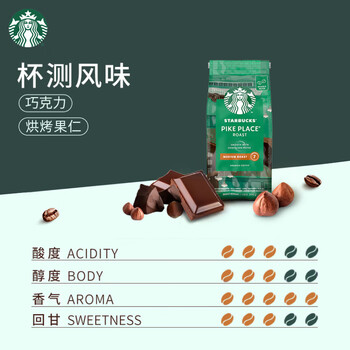 星巴克(Starbucks)精品烘焙咖啡豆100%阿拉比卡豆爆款4袋共800g 口粮豆 手冲黑咖啡 星巴克(Starbucks)精品烘焙咖啡豆100%阿拉比卡豆爆款4袋共800g 口粮豆 手冲黑咖啡