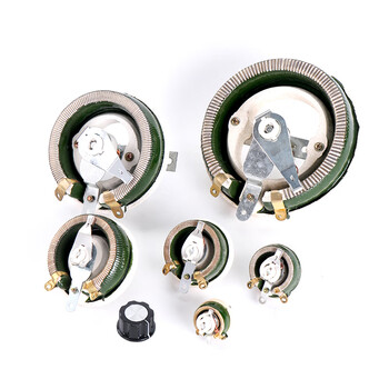 瀚时恒业BC1圆盘可调电阻瓷盘滑动变阻器  20R/功率1500W（500W三联）