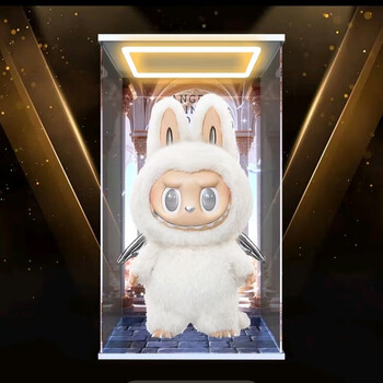 Labubu 大天使 iSNEAKERS｜ 泡泡瑪特Zimomo Labubu 大天使首領大娃58cm