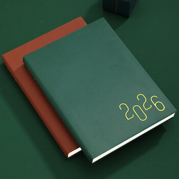 法拉蒙 2026年时间管理效率手册大学生365天一天一页日程本笔记本本子文具计划表工作备忘计划本 B5绿色 法拉蒙 2026年时间管理效率手册大学生365天一天一页日程本笔记本本子文具计划表工作备忘计划本 B5绿色