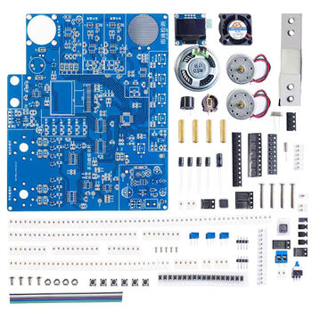 伍陆电子 多功能晾衣杆技能竞赛套件检修板电子电路装调应用国赛JS-56-309