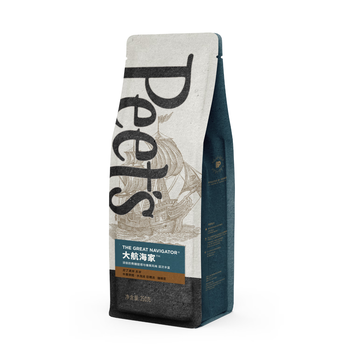 Peet's Coffee皮爷peets 大航海家咖啡豆新鲜烘焙中度烘焙黑咖啡250g【新包装】