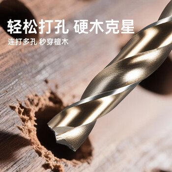 KENDO肯多乐高速钢多刃尖钻头曲面打孔钻头4mm