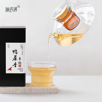 顶青湖鸭屎香 古树老枞高山凤凰单丛茶 乌岽单枞碳焙头春潮州乌龙茶100g