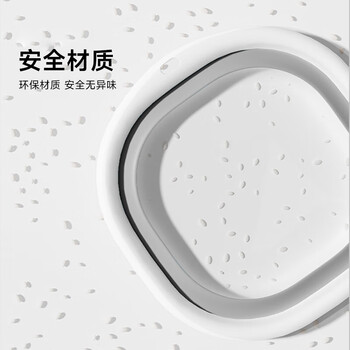 五月花折叠盆大号洗脸盆38CM家用出差宿舍便携式可折叠脸盆洗菜盆洗脚盆