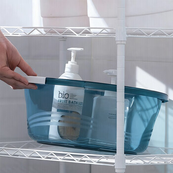 CHAHUA茶花 洗脸盆大号38cm单只洗脚盆洗衣盆塑料盆子泡脚盆洗菜盆蓝色* CHAHUA茶花 洗脸盆大号38cm单只洗脚盆洗衣盆塑料盆子泡脚盆洗菜盆蓝色*