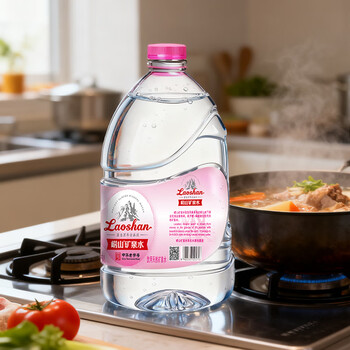 崂山 中华老字号 天然矿泉水桶装水 办公家用大桶水 5L*2桶 热门商品