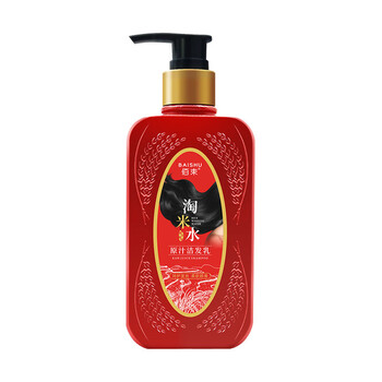 佰束淘米水洗发水无硅油养发去屑控油清爽洗发露洗护套装护发素 洗发