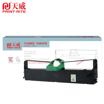 天威DPK700色带架含芯 黑色单支 适用于富士通DPK700 720 7010 dpk9500gapro 12.7mm*16m 天威DPK700色带架含芯 黑色单支 适用于富士通DPK700 720 7010 dpk9500gapro 12.7mm*16m