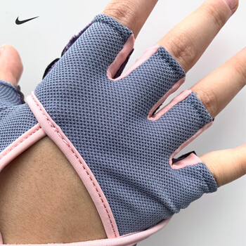 耐克（NIKE）手套女运动健身骑行装备训练耐磨撸铁防滑护掌N0002553483L