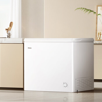 海尔（Haier）200L单温一级节能小冰柜家用冷藏冷冻柜两用冰柜冰箱小型冷柜BC/BD-200GHTA