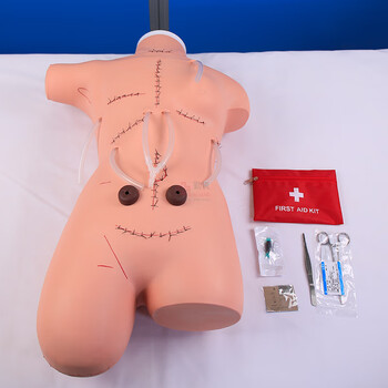 勤良高级外科缝合包扎练习模拟人模型高位低位包扎模型外科缝合包扎止血训练展示术前无菌术操作训练模型QL/LF5