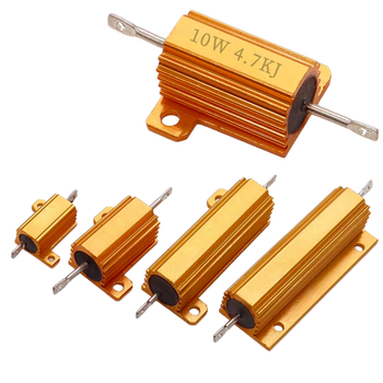 汇君10W黄金铝壳电阻大功率电阻器 47K