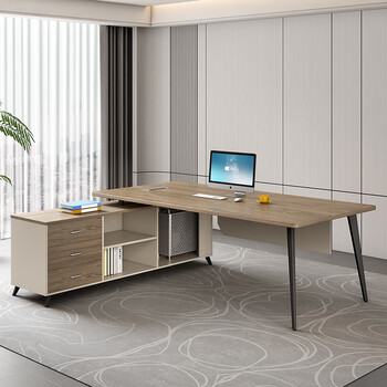 森菲亚老板桌简约现代主管桌办公家具经理室领导办公桌椅组合 1.6米 森菲亚老板桌简约现代主管桌办公家具经理室领导办公桌椅组合 1.6米