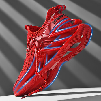 季回力休本命年男鞋冬季兔年红色男士运动鞋跑步青少年刀锋鞋子男休闲