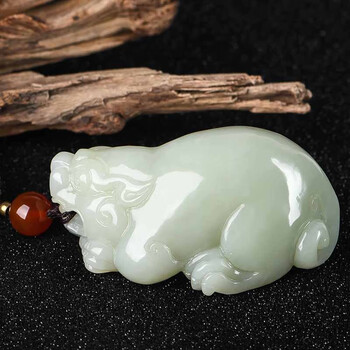 中古 和田玉 辟邪彫刻 瑞獣手把件 中国古玩 玉器細工 飾り玉 CL0099 和田玉把件手玩件品牌及商品- 京东