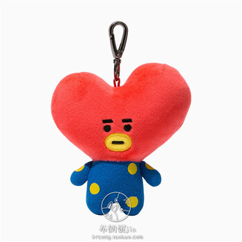 防弹少年团bts 毛绒钥匙扣公仔玩偶挂件包包挂饰限量 现货-tata毛绒