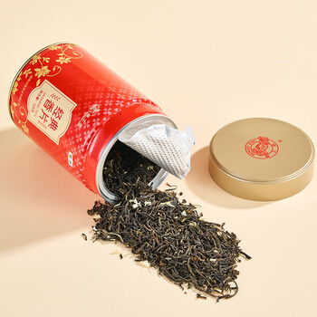 中茶猴王牌 特级茉莉花茶 经典香片 耐泡香高浓香型125g 