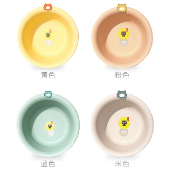 福爱家洗脸盆中号34cm宝宝塑料盆洗脚盆泡脚盆洗手盆洗衣盆洗菜盆单只装 福爱家洗脸盆中号34cm宝宝塑料盆洗脚盆泡脚盆洗手盆洗衣盆洗菜盆单只装