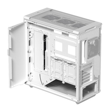 爱国者（aigo）扶摇 千里 壹号白色 MESH网孔台式机电脑主机箱 支持360水冷/ATX主板/风道机箱/六面网孔散热