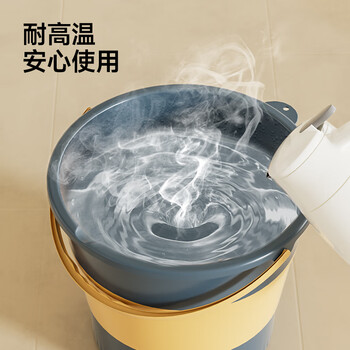 五月花大号折叠水桶泡脚桶16L车载户外储水桶钓鱼桶旅行洗车桶家用