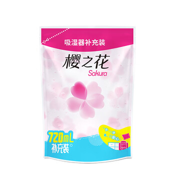 樱之花吸湿器补充装380g*8 除湿盒补充剂衣柜干燥剂防霉潮气抽湿去异味 樱之花吸湿器补充装380g*8 除湿盒补充剂衣柜干燥剂防霉潮气抽湿去异味