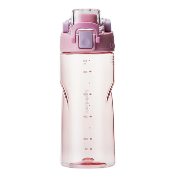 乐扣乐扣(LOCK&LOCK)人鱼线塑料运动水杯夏天便携水壶带刻度提手男女水杯子520ML粉色 乐扣乐扣(LOCK&LOCK)人鱼线塑料运动水杯夏天便携水壶带刻度提手男女水杯子520ML粉色