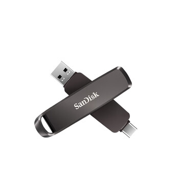 闪迪（SanDisk）256GB USB3.2 Type-C 双接口 DDE1高速固态U盘 读1000MB/s 写900MB/s 兼容手机电脑大容量金属优盘