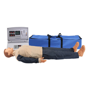 勤良心肺复苏训练模拟人全身假人CPR人工呼吸胸外按压急救训练模型训练考核实战成绩打印心电图显示QL/CPR580