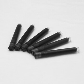 英雄（HERO）【开学礼物】墨囊359钢笔墨囊[6支装] 黑色