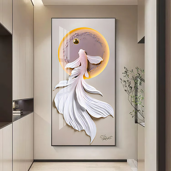 锦鲤挂画品牌及商品- 京东