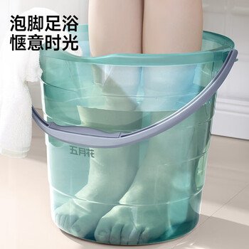 五月花水桶手提式U型底17L大容量加厚耐用宿舍泡脚家用洗车洗衣拖把桶 五月花水桶手提式U型底17L大容量加厚耐用宿舍泡脚家用洗车洗衣拖把桶