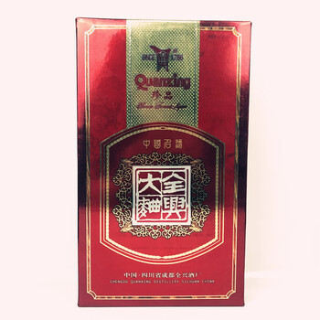 【59】 全兴大曲(珍品礼盒)  52度  1998年  浓香  500ml  1瓶06