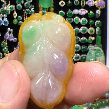 翡翠吊坠福禄寿型号规格- 京东