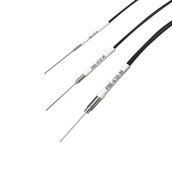 珀帝光纤传感器0.8MM细针凸管探头漫反射对射感应    M3漫反FRE-310-L 线长1米