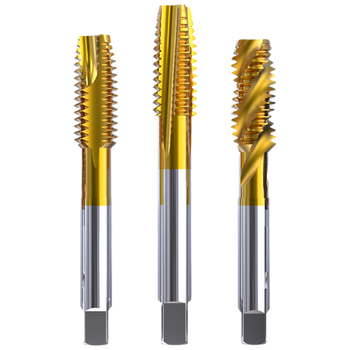 沪豪（HUHAO）镀汰机用丝锥不锈钢专用攻丝钻头螺旋先端直槽丝攻M10x1.5mm/2支