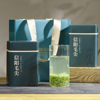 四望山茶叶绿茶信阳毛尖明前嫩芽2025新茶250g特级春茶礼袋节日伴手礼品