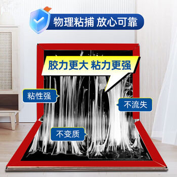 坤宁王粘鼠板超强力粘板灭老鼠贴药一窝端神器驱捕鼠器家用大号加厚10张
