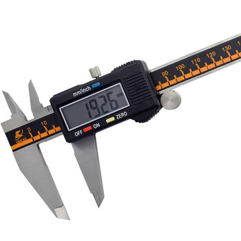 卡夫威尔数显游标卡尺 不锈钢卡尺千分尺带表测量 内外径测量卡尺 YB5001B