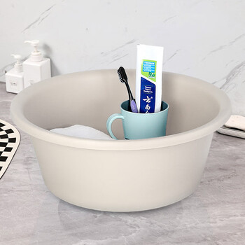 福爱家洗脸盆大号39cm加厚洗菜盆洗衣盆洗澡洗脚盆泡脚盆塑料盆1只装 福爱家洗脸盆大号39cm加厚洗菜盆洗衣盆洗澡洗脚盆泡脚盆塑料盆1只装