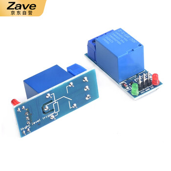 ZAVE 继电器模块 1路 低电平触发 3.3V 绿板