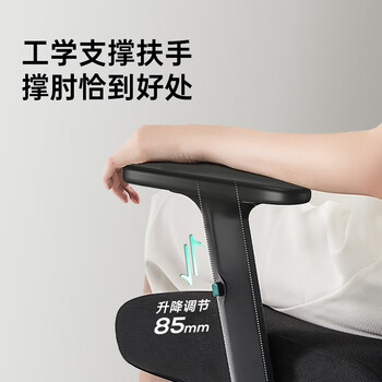 黑白调P1人体工学椅电脑椅子人工力学座椅久坐办公椅电竞椅学习椅高配 黑白调P1人体工学椅电脑椅子人工力学座椅久坐办公椅电竞椅学习椅高配