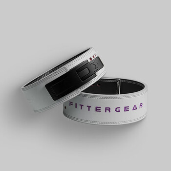 FITTER GEAR执炼力量举健身腰带快扣深蹲硬拉牛皮杠杆挺举重健美护具男护腰带