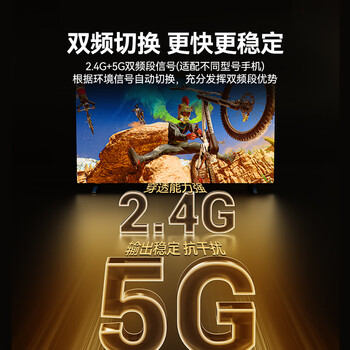 山泽 手机无线投屏器 4K高清HDMI音视频同屏传输器 适用苹果安卓华为手机电脑电视显示器投影仪WP02