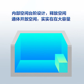 新飞201L单温家用冷柜一级冷藏冷冻冰柜节能省电宽幅变温小冰箱BC/BD-201KHAT 