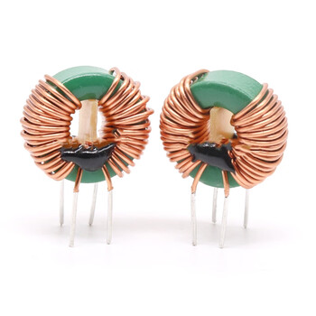 瀚时恒业 磁环电感插件环形电源滤波 18*10*7-600uH-1.0线-10A/20个