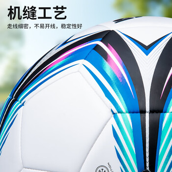 世达（star）足球4号儿童青少年成人软皮高弹机缝比赛训练标准用球SB8884C-07